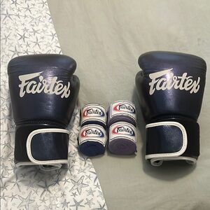 Blue Boxing Gloves